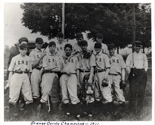 Chester High School: 1911 Orange County Champions; Won 9    Lost 2. chs-005131